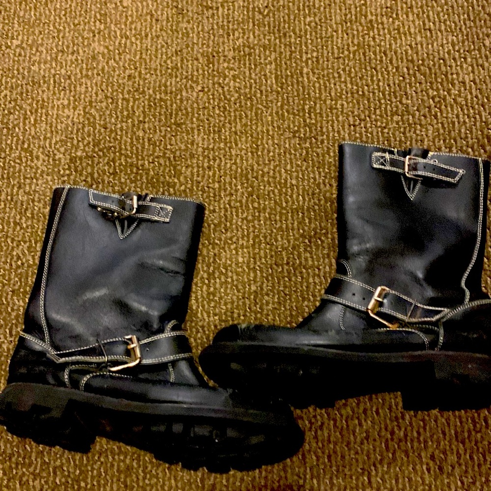 John Fluevog “Big John” biker engineer boots